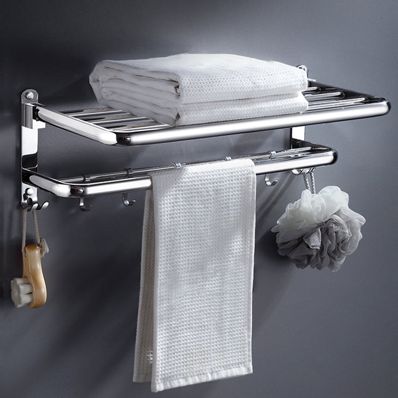 LoungeYard | Modern Stainless Steel Bathroom Shelf Bathroom Accessories Hardware Set — product view 1