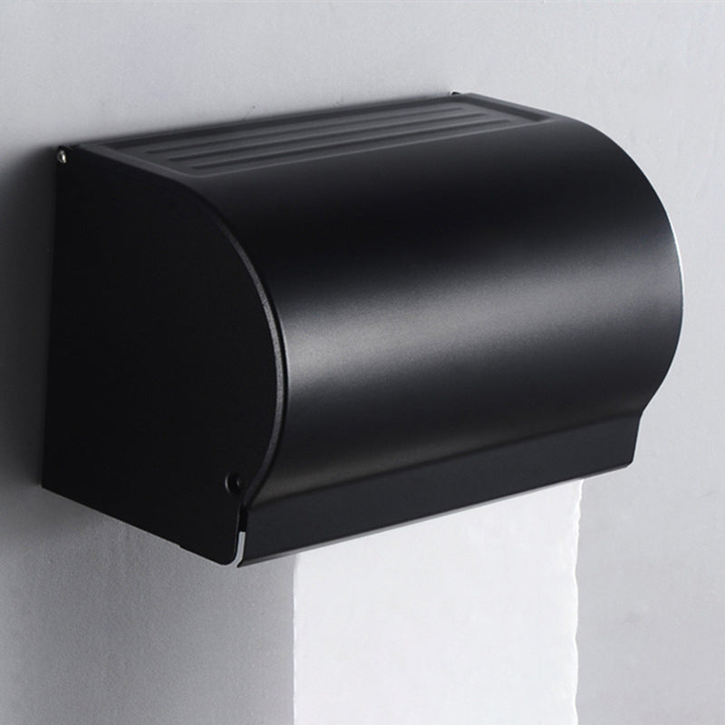 LoungeYard | Modern Bathroom Accessory Set Black Soap Dish Bath Shelf Bathroom Set — product view 1