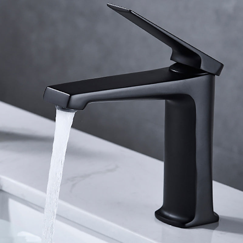 LoungeYard | Modern centerset bathroom faucet Solid color copper faucet for the bathroom — product view 1