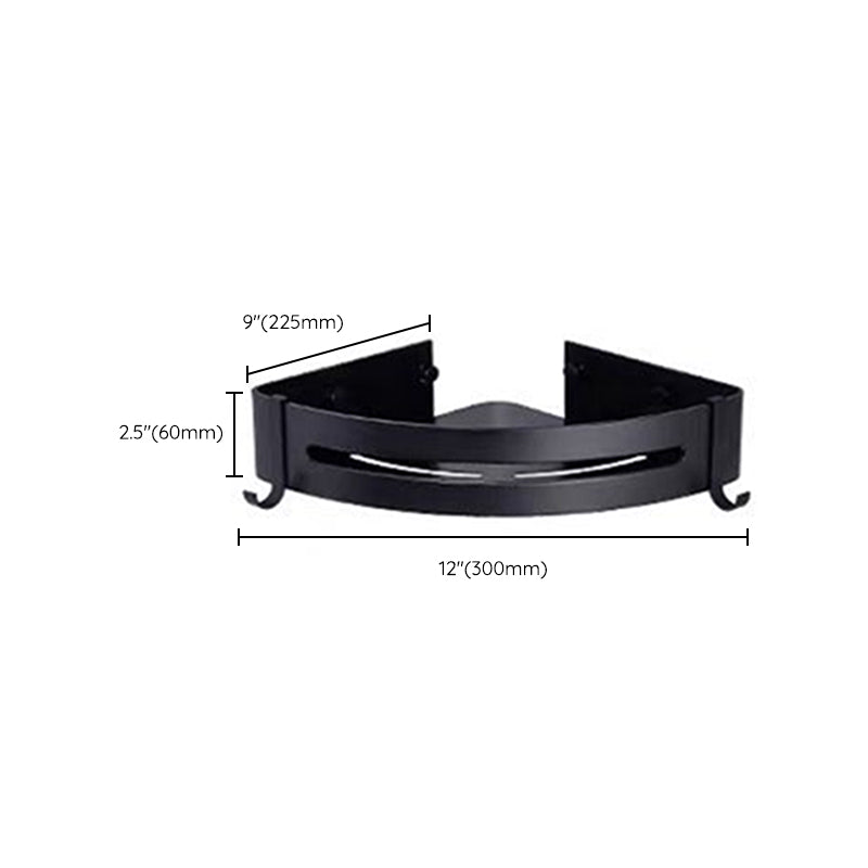 LoungeYard | Modern Bathroom Accessories Set Towel Holder Black Soap Dish Bath Accessories Set — product view 5