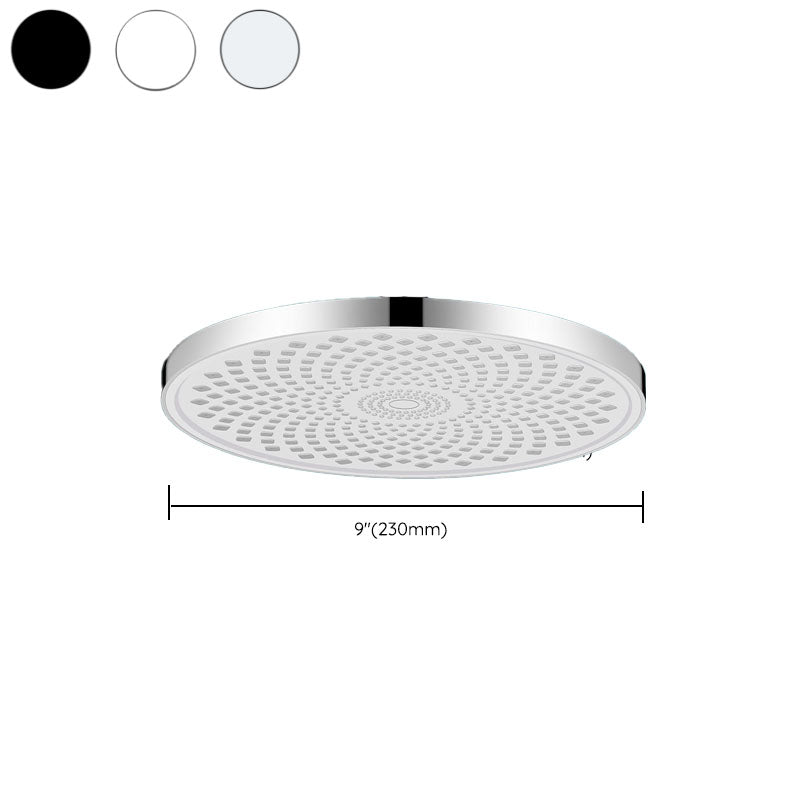 LoungeYard | Round Fixed Shower Head High Flow Aerated Wall Mount Shower Head — product view 7