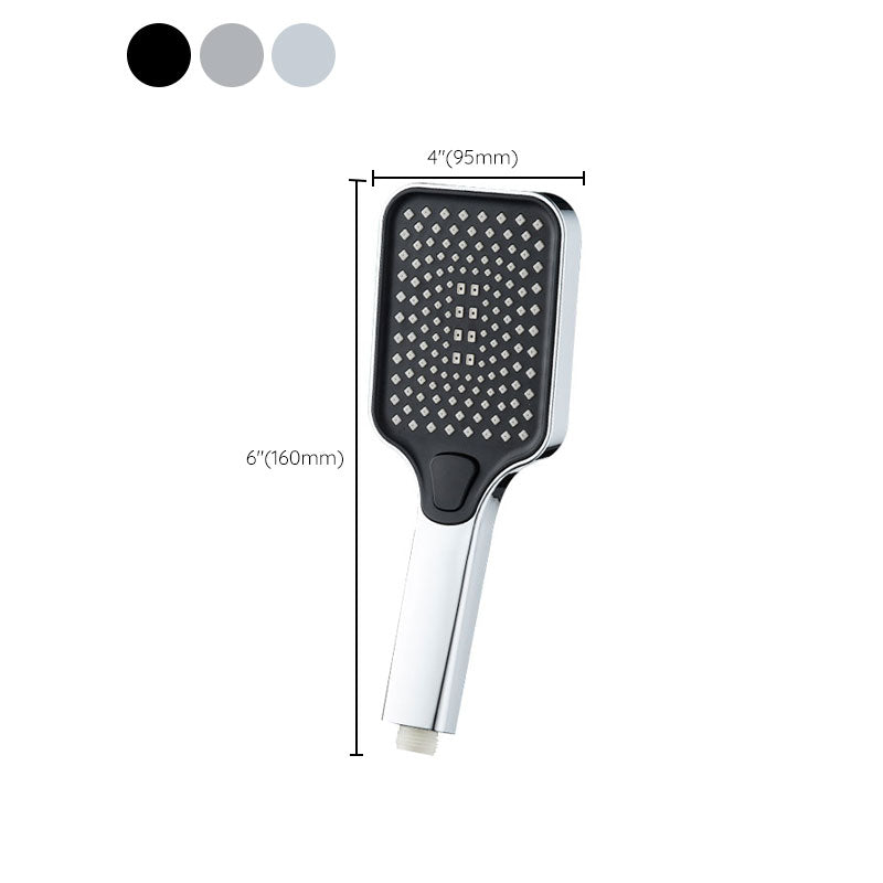 LoungeYard | Rectangular Pressure Shower Head 4-Adjustable Water Flow Hand Shower — product view 6