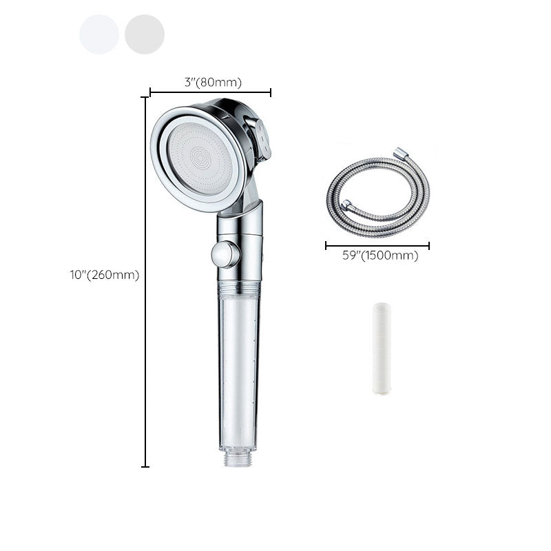 LoungeYard | Metal Shower Head Modern Handheld Shower Head with Adjustable Spray Pattern — product view 6
