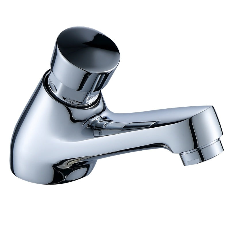 LoungeYard | Modern Vessel Faucet Brass 1-Handle Low Arc Vessel Faucet for Home — product view 2