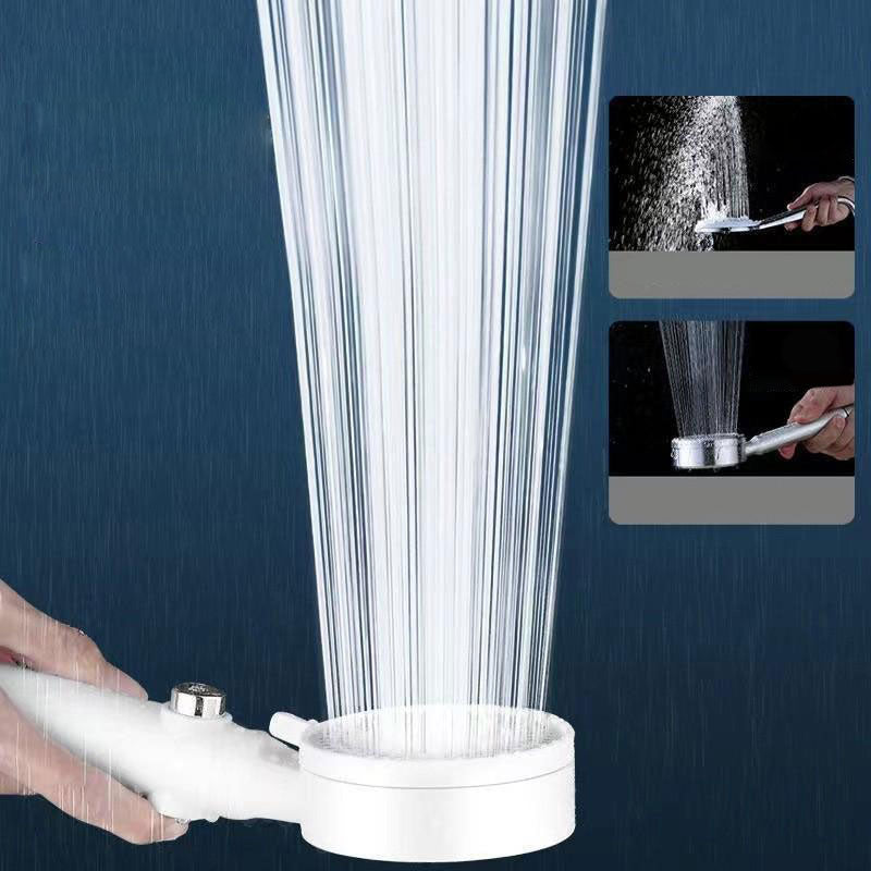 LoungeYard | Contemporary Showerhead Combination Hand Shower Plastic Wall Mount Shower Combination — product view 7