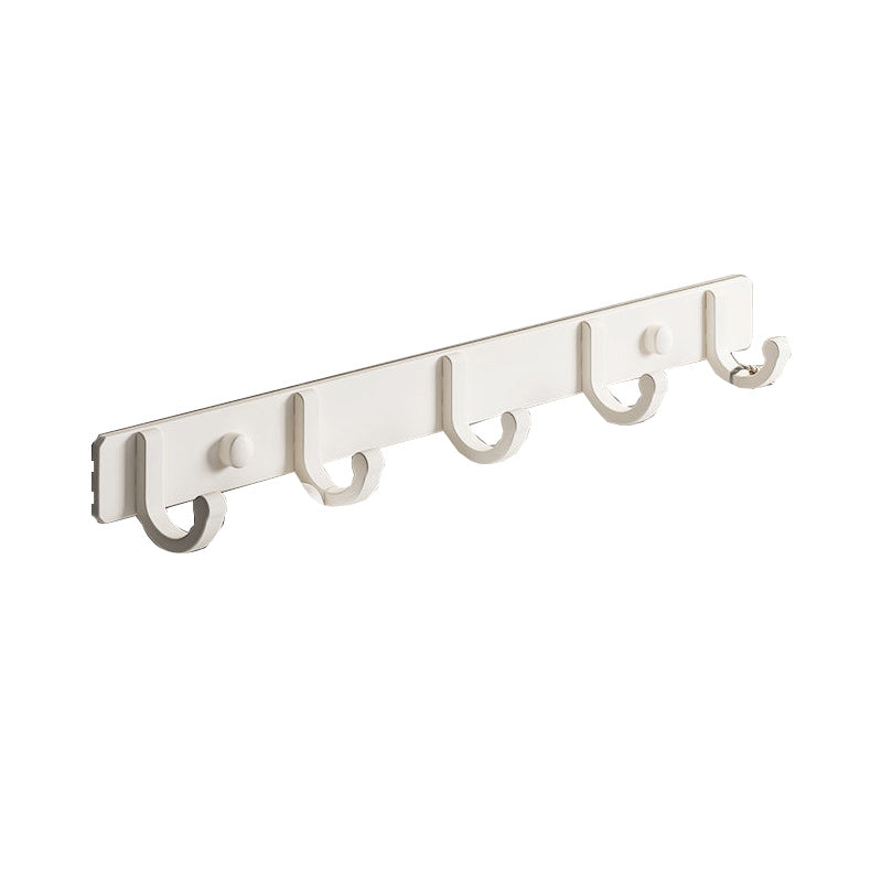 LoungeYard | White contemporary bathroom accessory set stainless steel aluminum bathroom set — product view 5
