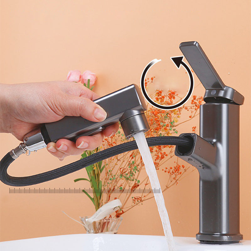 LoungeYard | Sink faucet Contemporary single handle mixer tap for bathroom — product view 5