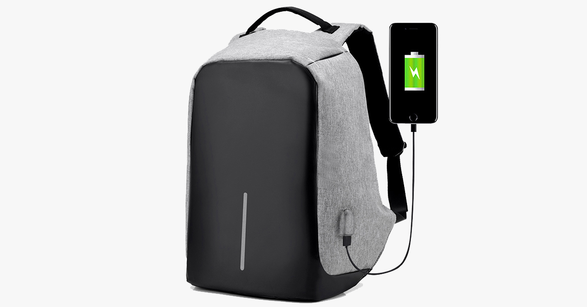 LoungeYard | Original USB Charging Anti-Theft Backpack — product view 1