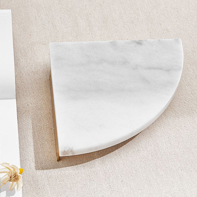 LoungeYard | marble bathroom shelf brass bathroom accessory — product view 6