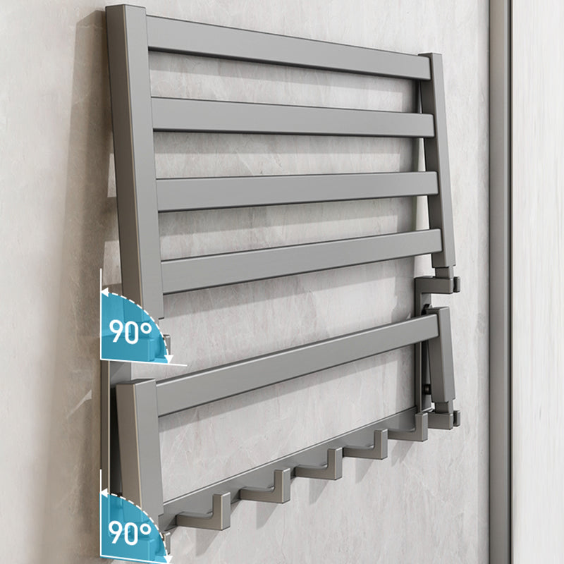 LoungeYard | Modern Bathroom Accessory Set Gray Bathroom Accessories Hardware Set — product view 2
