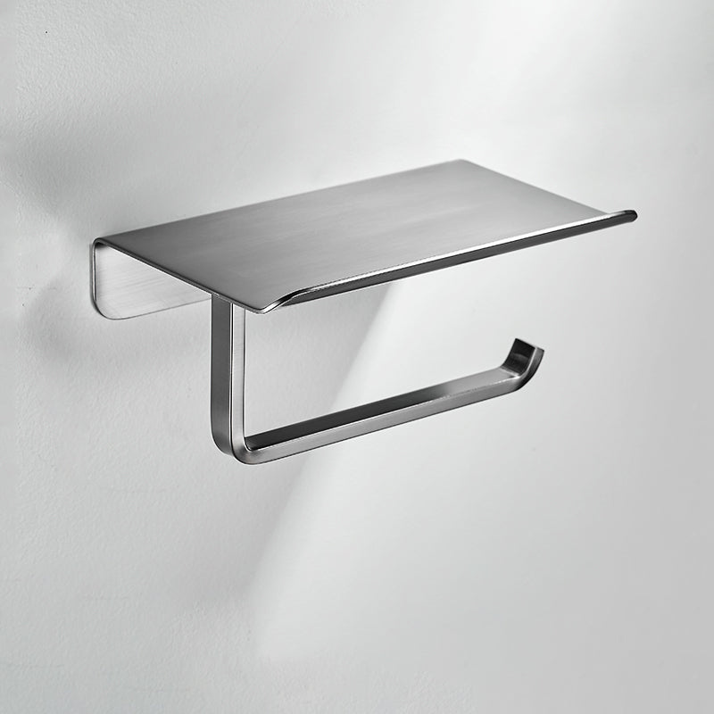 LoungeYard | Matte Gray Bathroom Set Metal Bathroom Accessories Hardware Set — product view 1