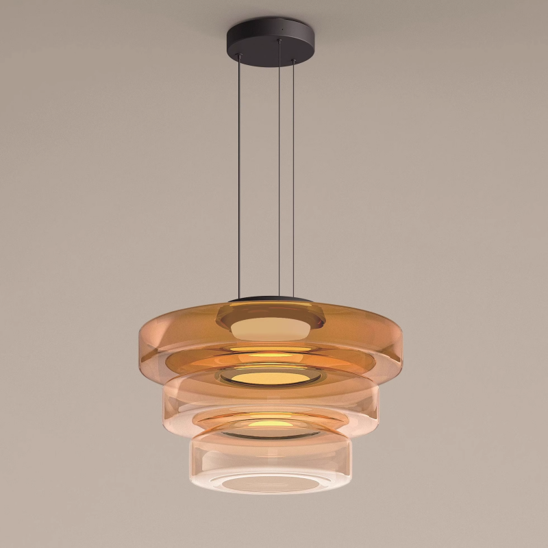 Jojo Glass Pendant Light Multi-tiered Structure — product view 3