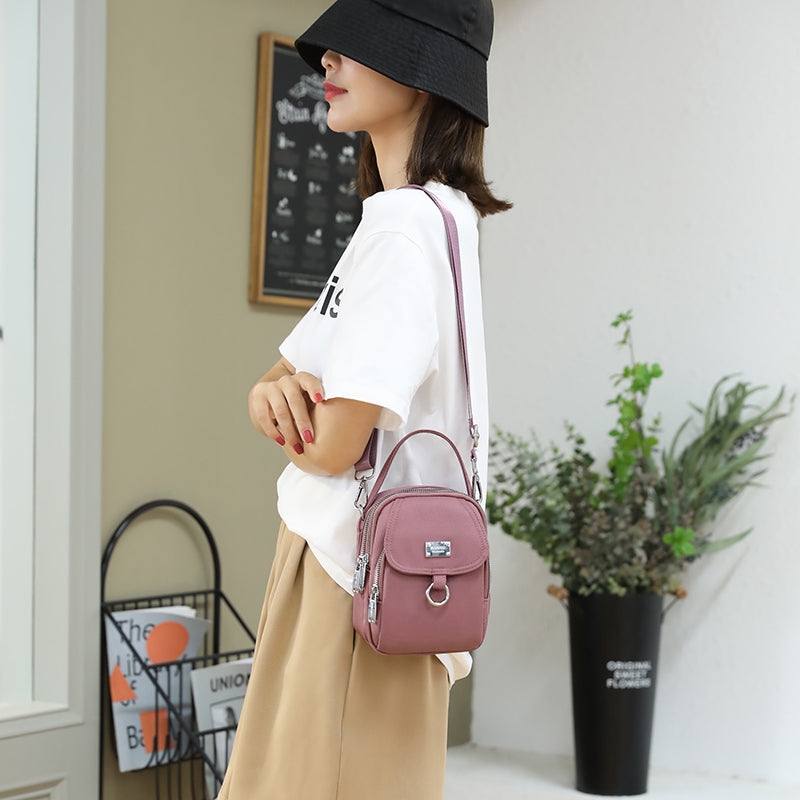 LoungeYard | Leather Trendy Chic Women Messenger Bag — product view 4