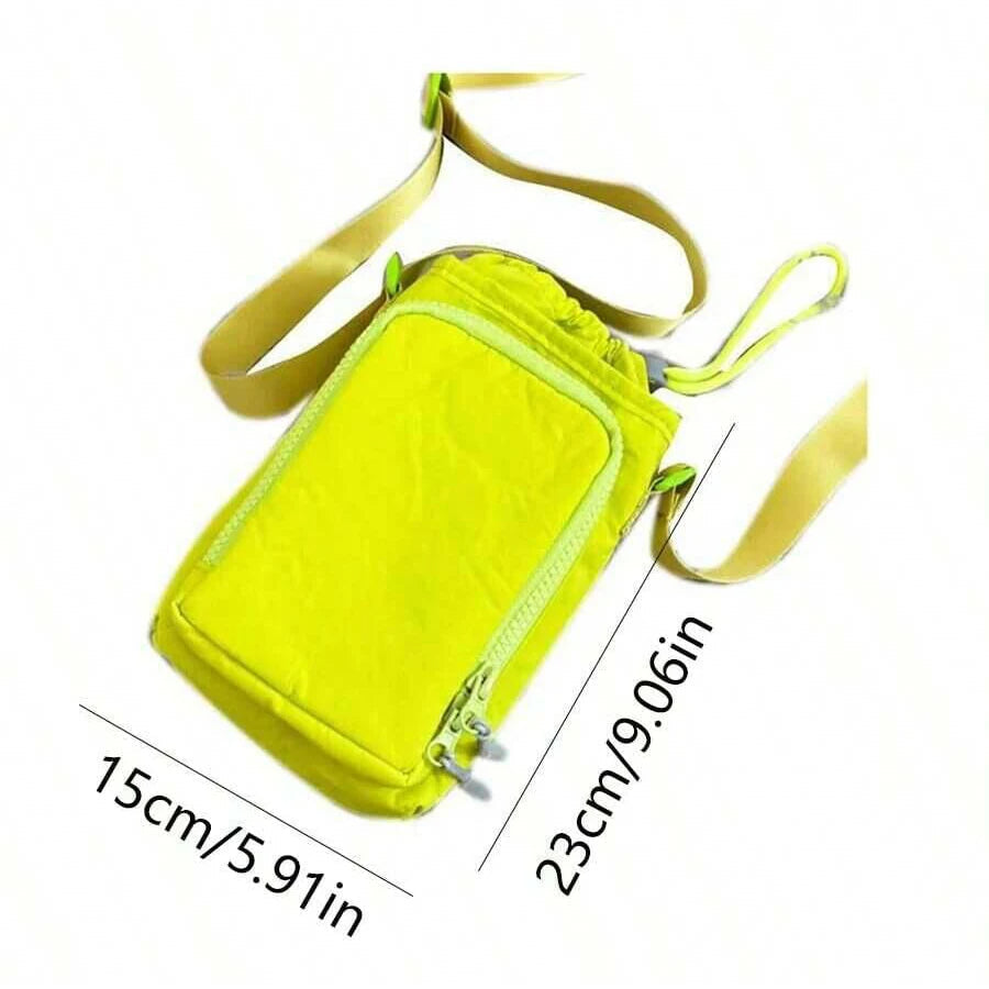 Water-Resistant Crossbody Water Bottle Bag with Front Pocket — product view 5