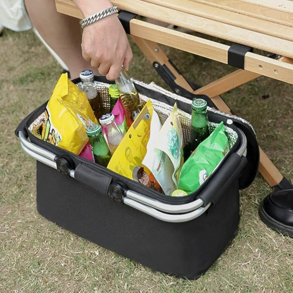 LoungeYard | Collapsible Leakproof Picnic Basket — product view 2