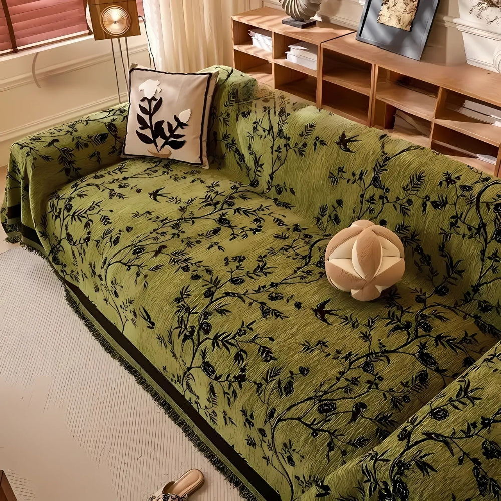 LoungeYard | Ormel Elegant Chenille Sofa Cover — product view 1