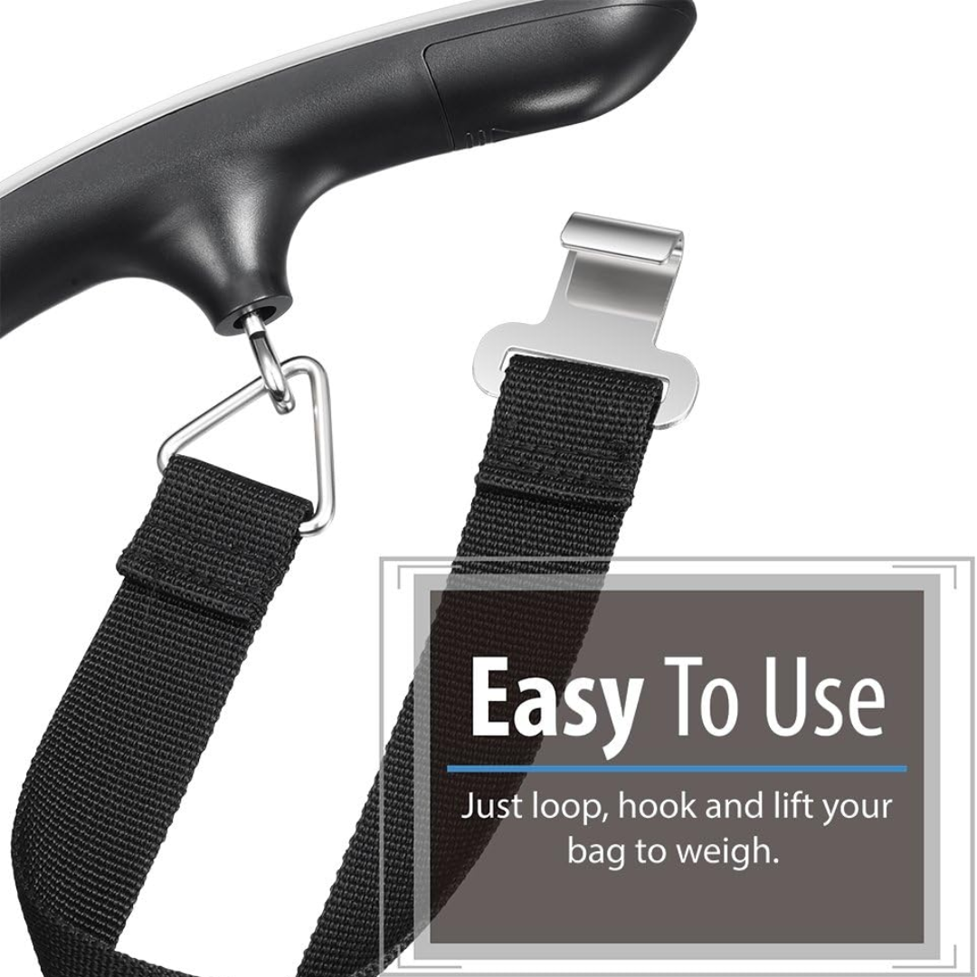 Digital Luggage Scale - Avoid Unexpected Baggage Fees Easily LoungeYard — product view 4