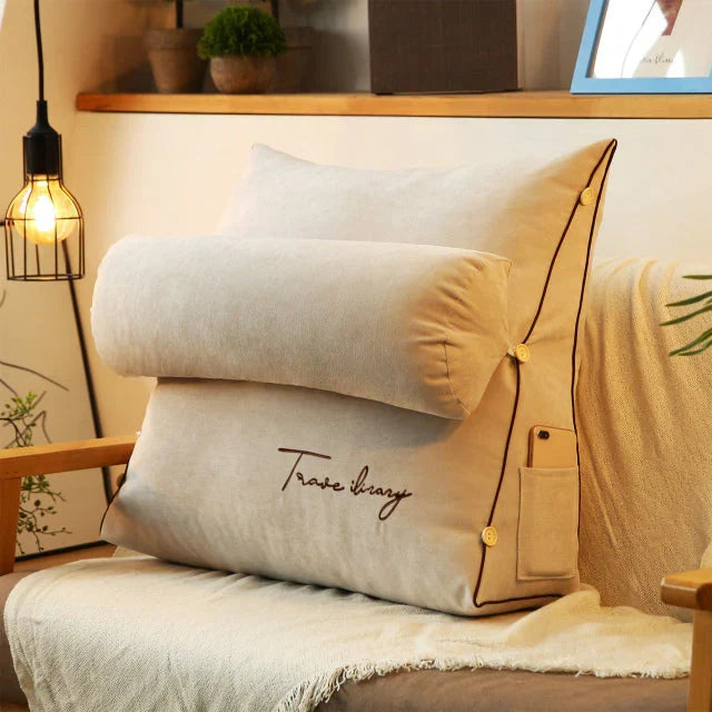 LoungeYard | Wedge-shaped back support cushion — product view 7