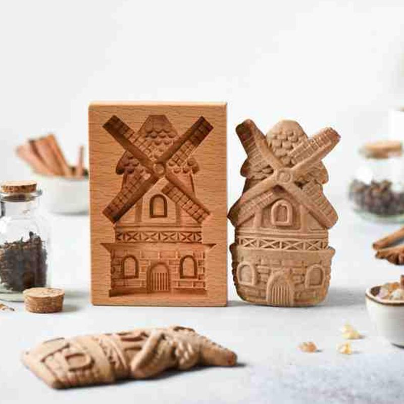 LoungeYard | Wooden Cookie Molds — product view 7