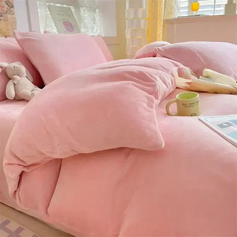 LoungeYard | Verdict Flannel Fleece Duvet Cover - CozyCover — product view 7