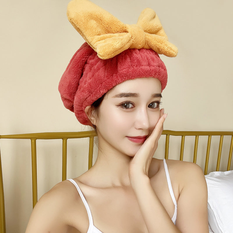 LoungeYard | Super absorbent hair towel wrap — product view 5