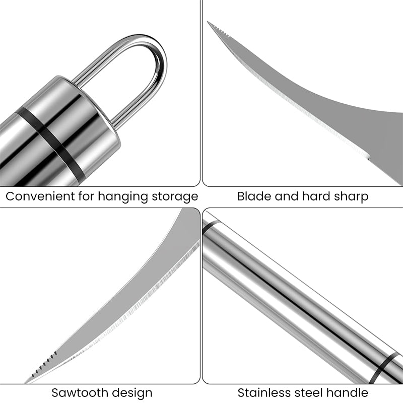 LoungeYard | Stainless Steel Shrimp Peeler Tool — product view 6