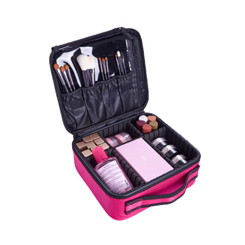 Makeup Cosmetic Storage Case with Adjustable Compartment | LoungeYard — product view 1