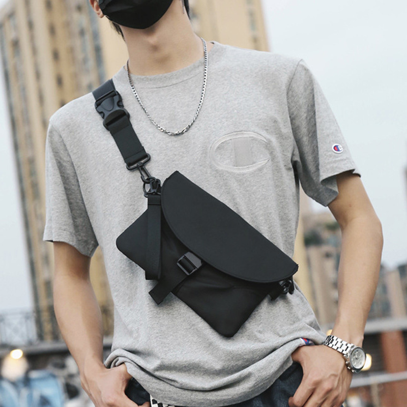 LoungeYard | Men's New Messenger Outdoor Sports Chest Leisure Multifunction Bag — product view 1