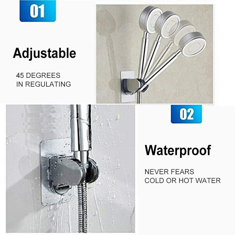 Self-adhesive Shower Head Holder | LoungeYard — product view 6