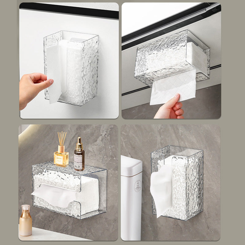 LoungeYard | Multifunctional Glacier Pattern Textile Box — product view 4