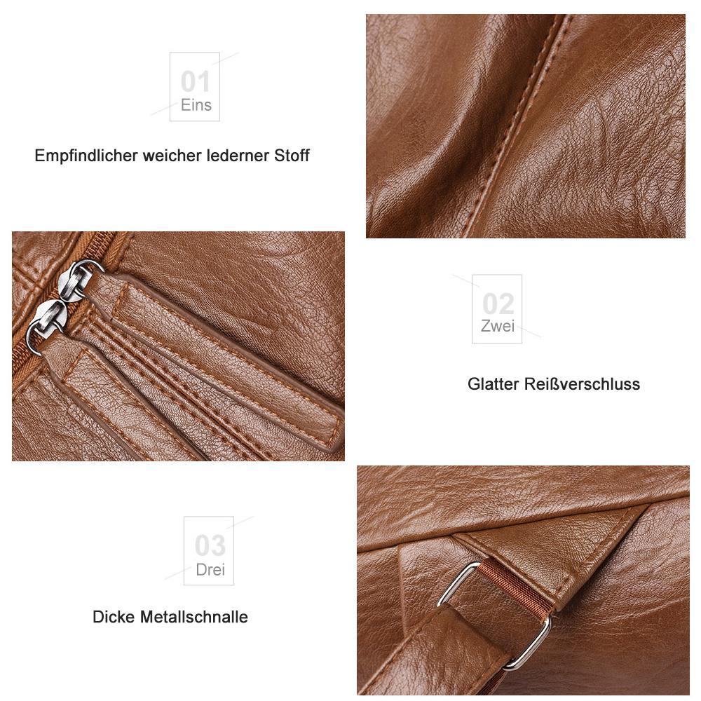 LoungeYard | Rucksack with large capacity - Full leather — product view 7