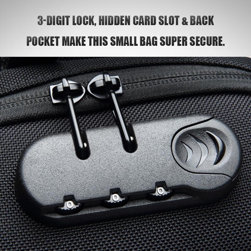 LoungeYard | Theft Protection Backpack with 3-Digit Lock — product view 6