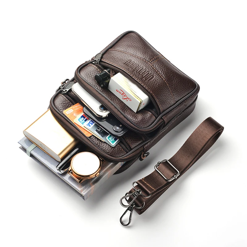 LoungeYard | Men's multifunctional shoulder bag hip bag — product view 4