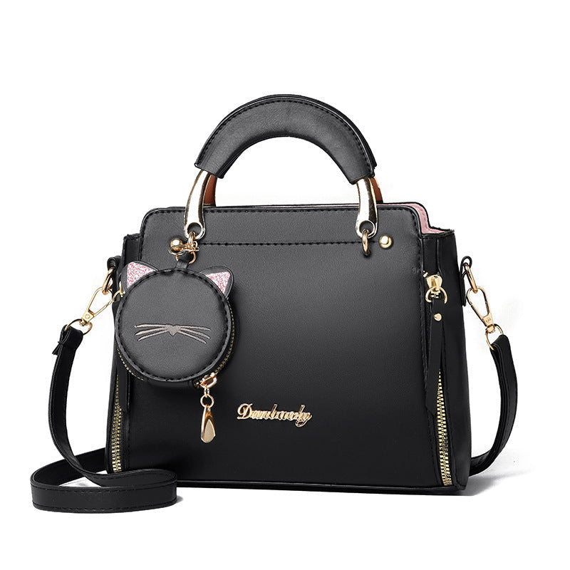 LoungeYard | Versatile bag for women with cute kitten organizer — product view 7