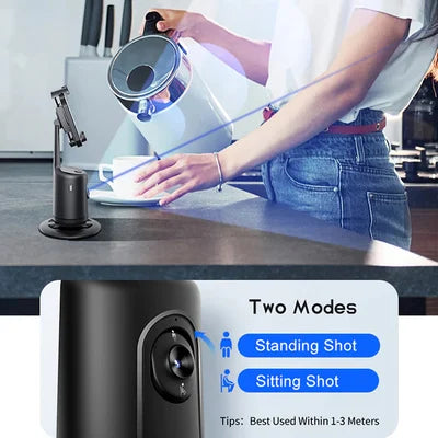 360° Rotation Smart Auto Face Object Tracking Holder — product view 7