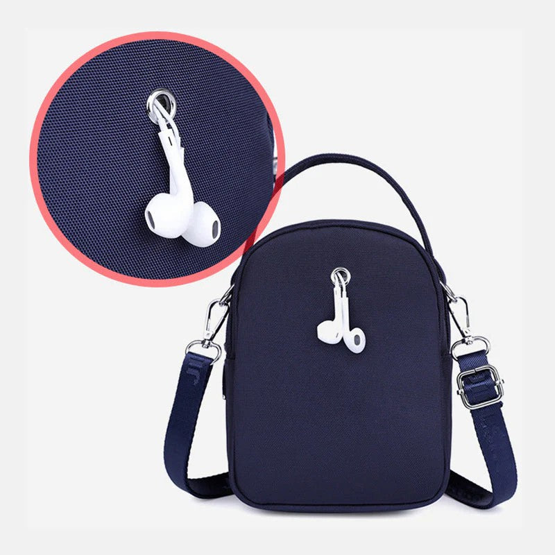 Waterproof Crossbody Phone Bag with Multiple Pockets and Adjustable Strap — product view 6