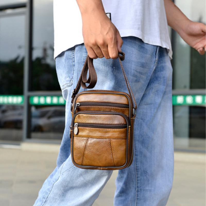 LoungeYard | Vintage Shoulder Bag for Men — product view 4