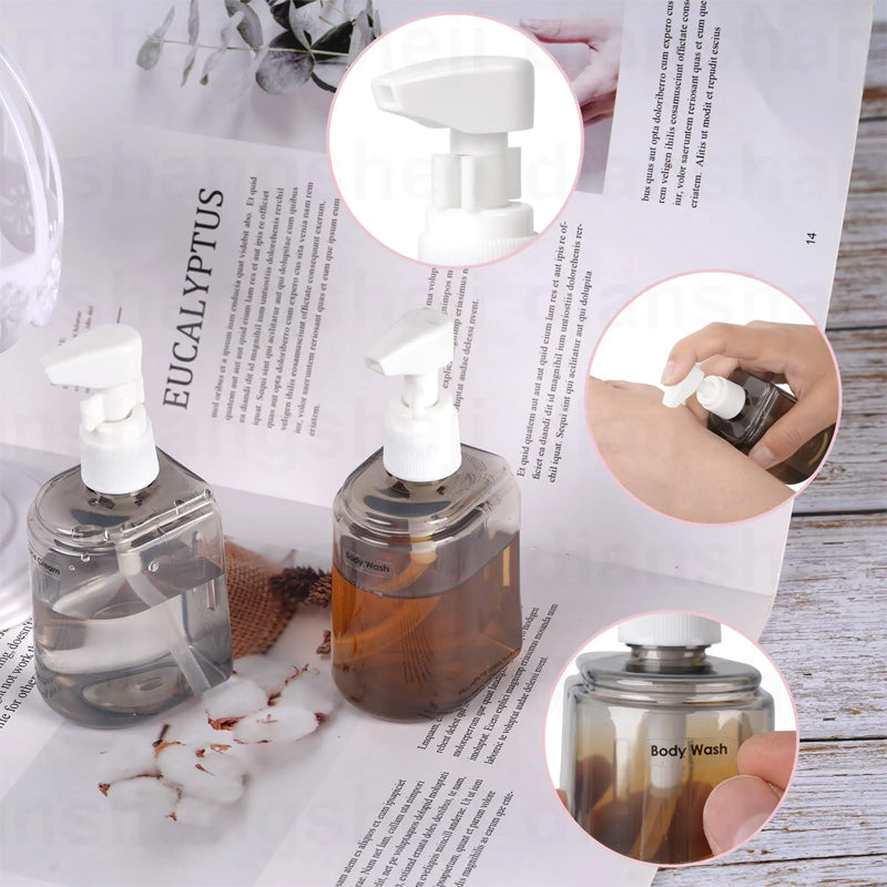 Shampoo Dispenser Portable Travel Bottle Set | LoungeYard — product view 7