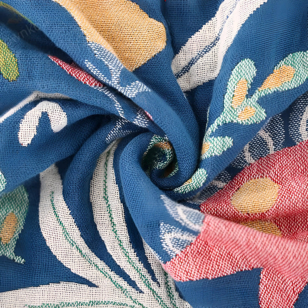 LoungeYard | Dinosaur Forest Cotton Blanket — product view 3