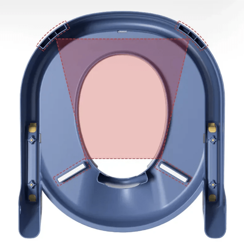 LoungeYard | Ergonomic potty trainer with child-friendly design — product view 5
