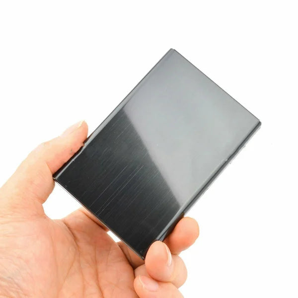LoungeYard | Ultra-thin anti-theft brush anti-demagnetization metal card case — product view 5