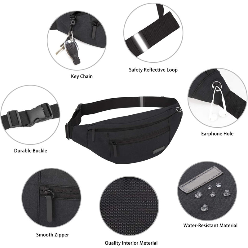 LoungeYard | Large Crossbody Waist Bag Belt Bag — product view 6