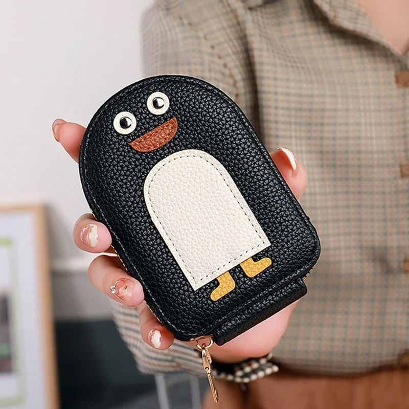 LoungeYard | Cute Penguins PU Credit Card Coin Wallet — product view 7