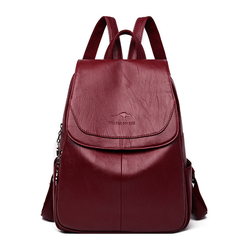 LoungeYard | Leather Backpack for Women — product view 4
