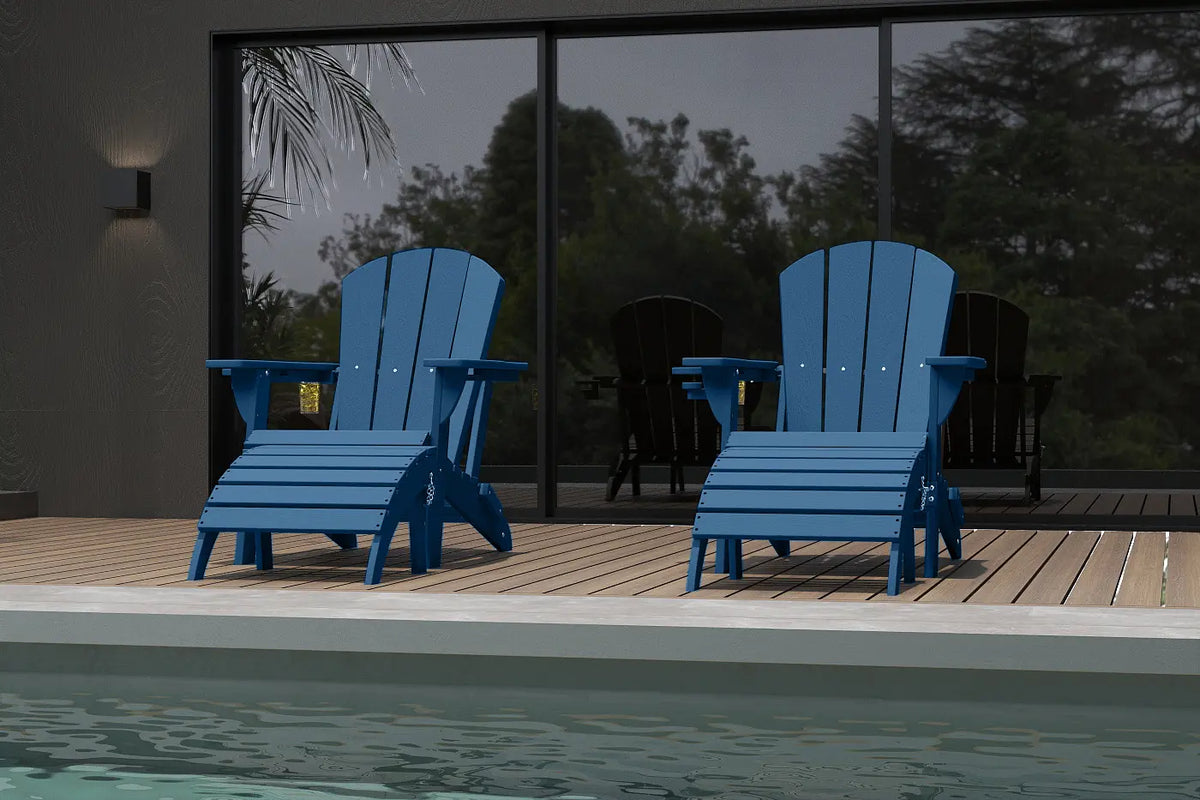 Adirondack Chair Footrest — product view 5