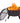 LOUNGE YARD 26" Wood-Burning Fire Pit with Mesh Spark Screen and Poker