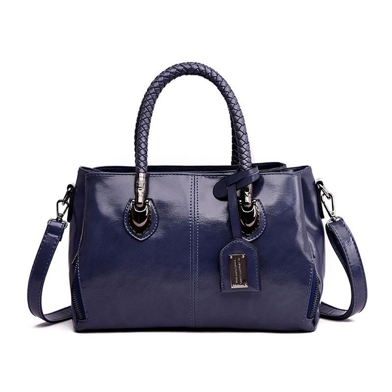 LoungeYard | Boston Leather Handbag for Women — product view 7