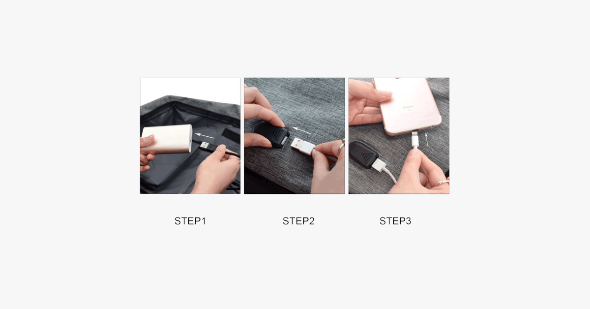LoungeYard | Original USB Charging Anti-Theft Backpack — product view 4