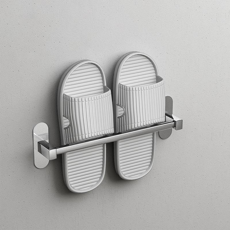 LoungeYard | 2-Piece Stainless Steel Slip Resistant Modern Chrome Bathroom Hardware Set — product view 1