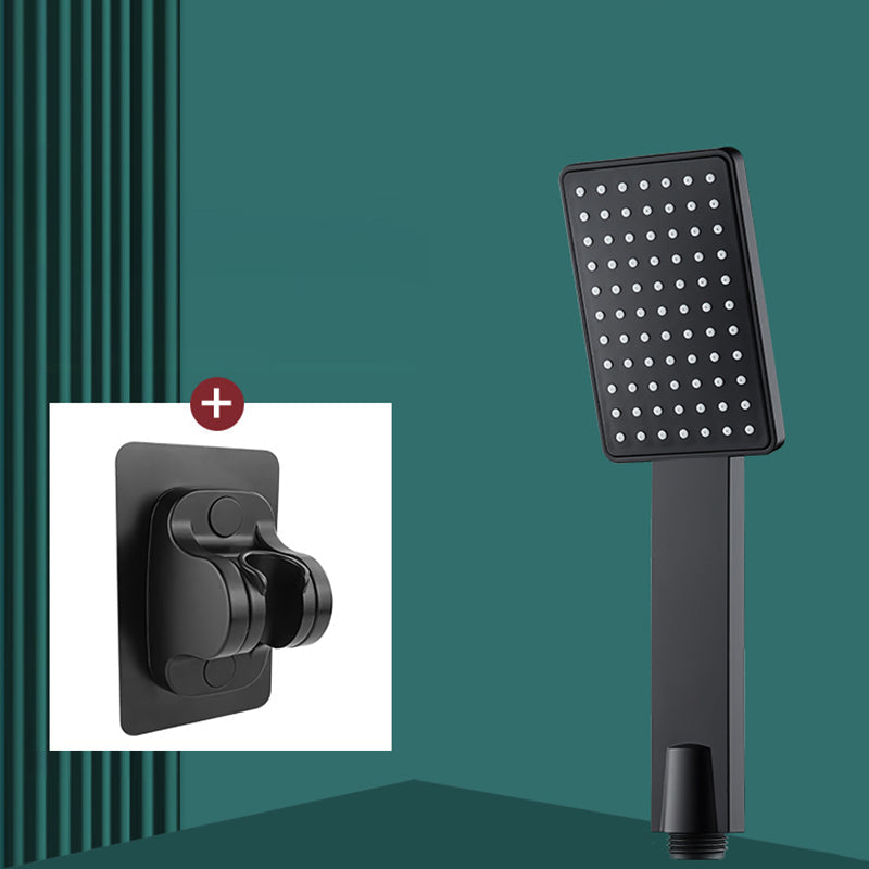 LoungeYard | Contemporary Handheld Supercharged Shower Head Square Turbo Spray Head — product view 6